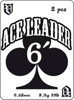 Vision ACE Tapered Leader 6ft – 2 Pieces