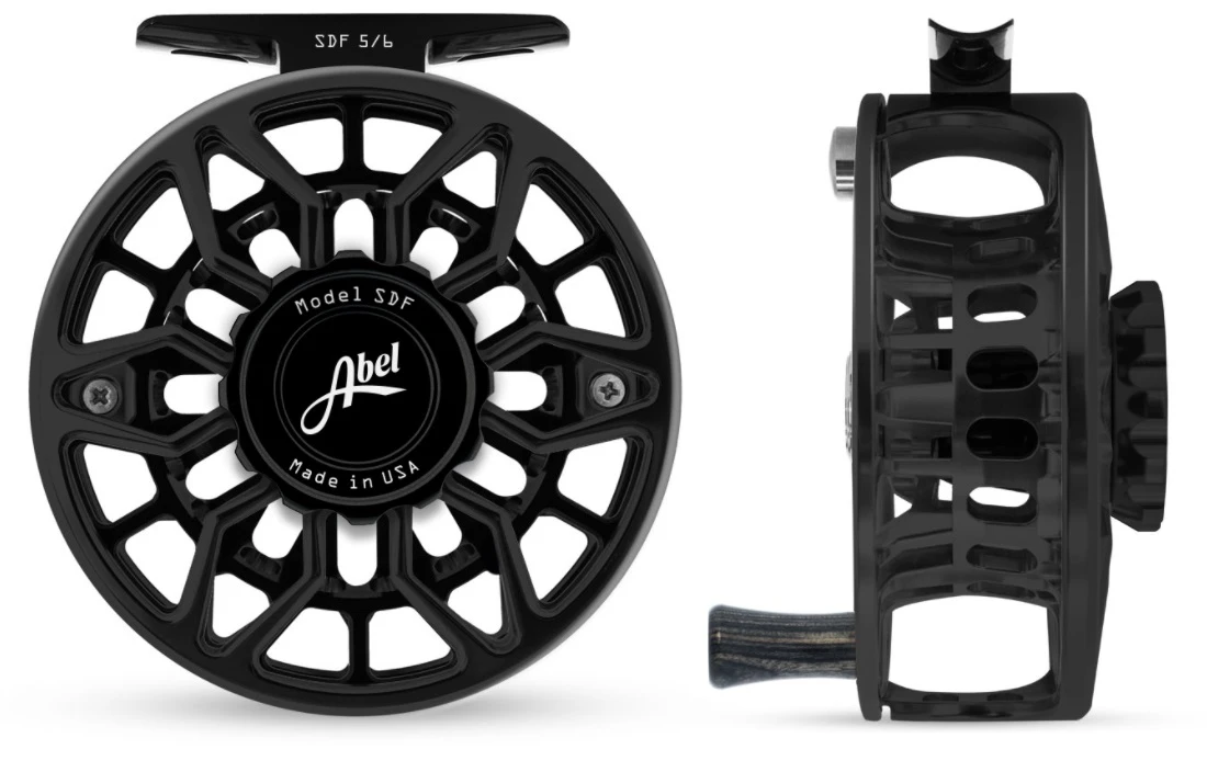 Abel SDF Black Ported #5/6 Reel