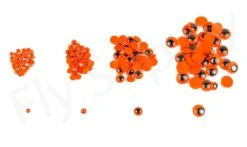 Doll Eyes Black/Fire Orange