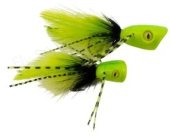 Double Barrel Popper Yellow Chartreuse