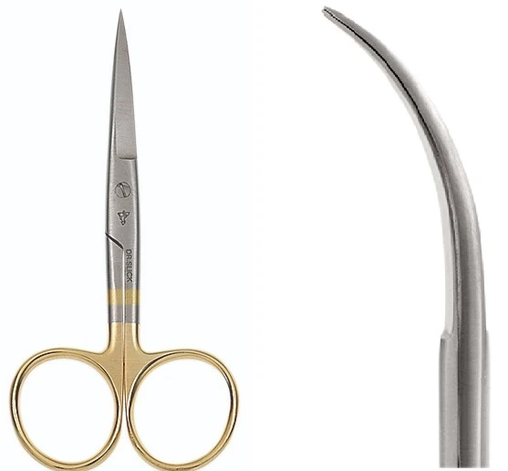 Dr. Slick Hair Scissors 4.5 Inch Curved