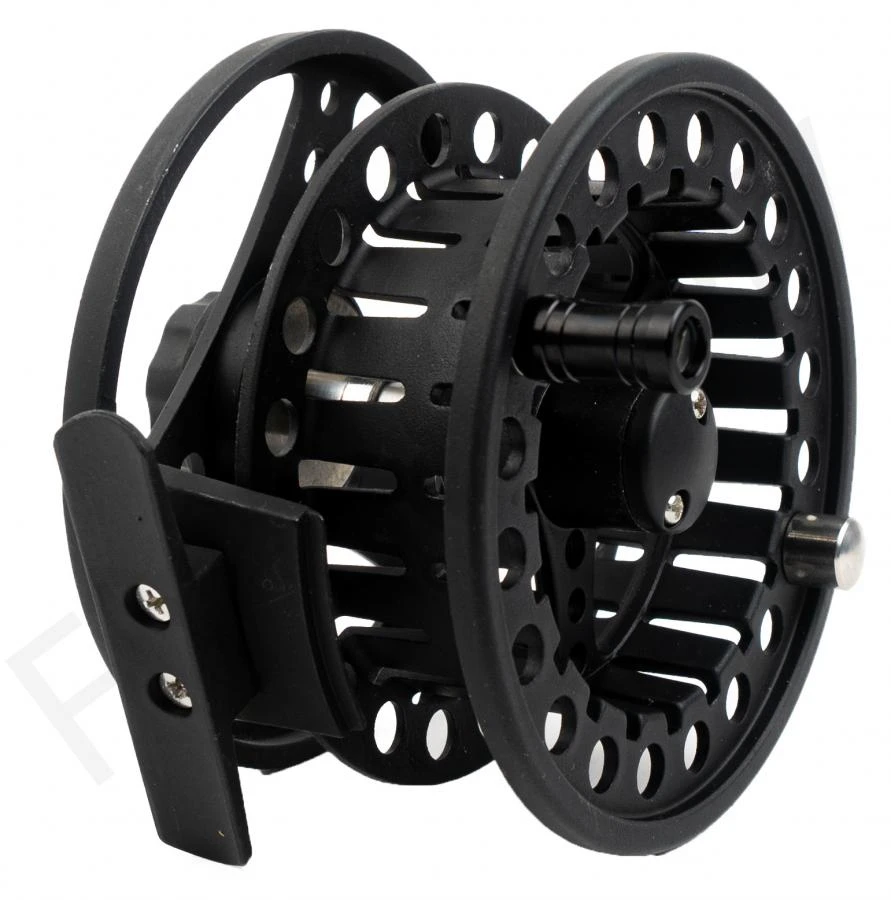 Euro Flies Large Arbour Reel Black - Image 3