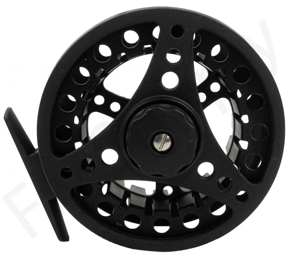 Euro Flies Large Arbour Reel Black - Image 4