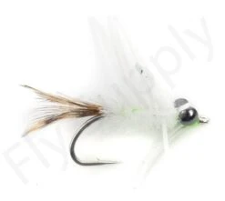 Euro Flies Merkin Crab White #4