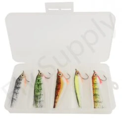 Euro Flies Minnow Perch & Seabass Set Incl Box