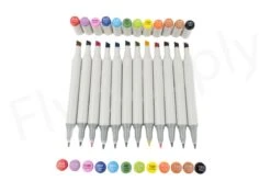 Euro Flies Permanent Markers 12 Pack