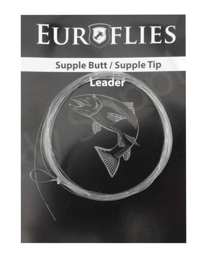 Euro Flies Supple Butt Tapered Leader 9ft