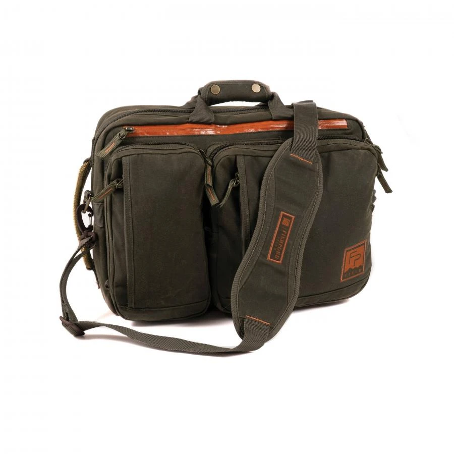 Fishpond Boulder Briefcase Peat Moss - Image 9