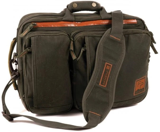 Fishpond Boulder Briefcase Peat Moss