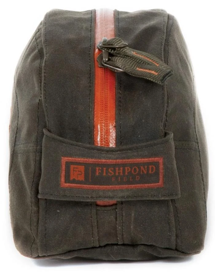 Fishpond Cabin Creek Toiletry Kit Peat Moss - Image 3