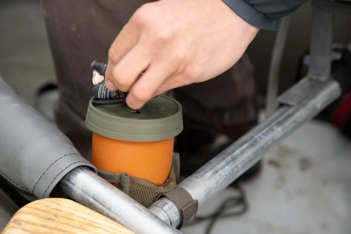 Fishpond Largemouth PIOPOD Microtrash Container Cutthroat Orange - Image 6