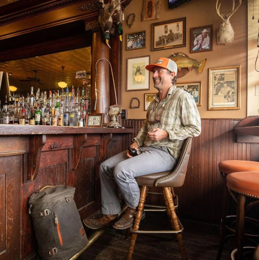 Fishpond River Bank Backpack Peat Moss - Image 6