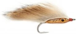 Fulling Mill Bug Bond Minnow Tan #6