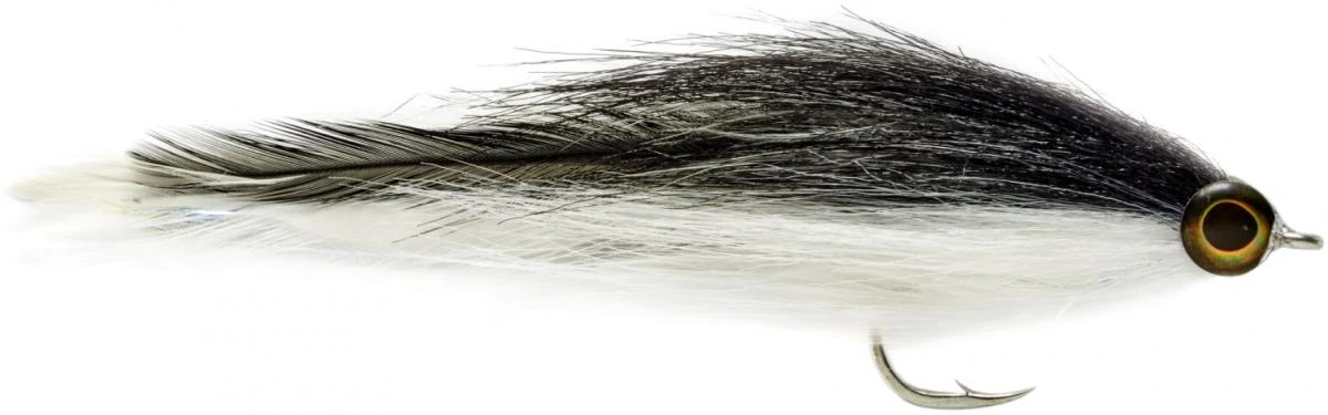 Fulling Mill T2 Brushy Black & White #4/0