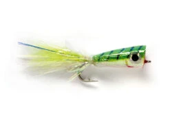 Fulling Mill Mylar Popper Charteuse White #1