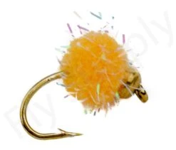 Glitter Salmon Egg Goldbead Cheese #10