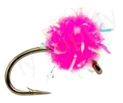 Glitter Salmon Egg Hot Pink #16