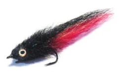 H2O 3D Baitfish #2/0 Black/Red