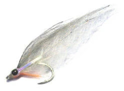 H2O Deadly Deceiver Grey & White #1/0