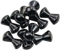 Heavyweight Dumbbell Eyes Black 10pc
