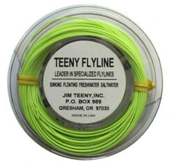 Jim Teeny Small Streamer Floating WF Chartreuse Fly Line