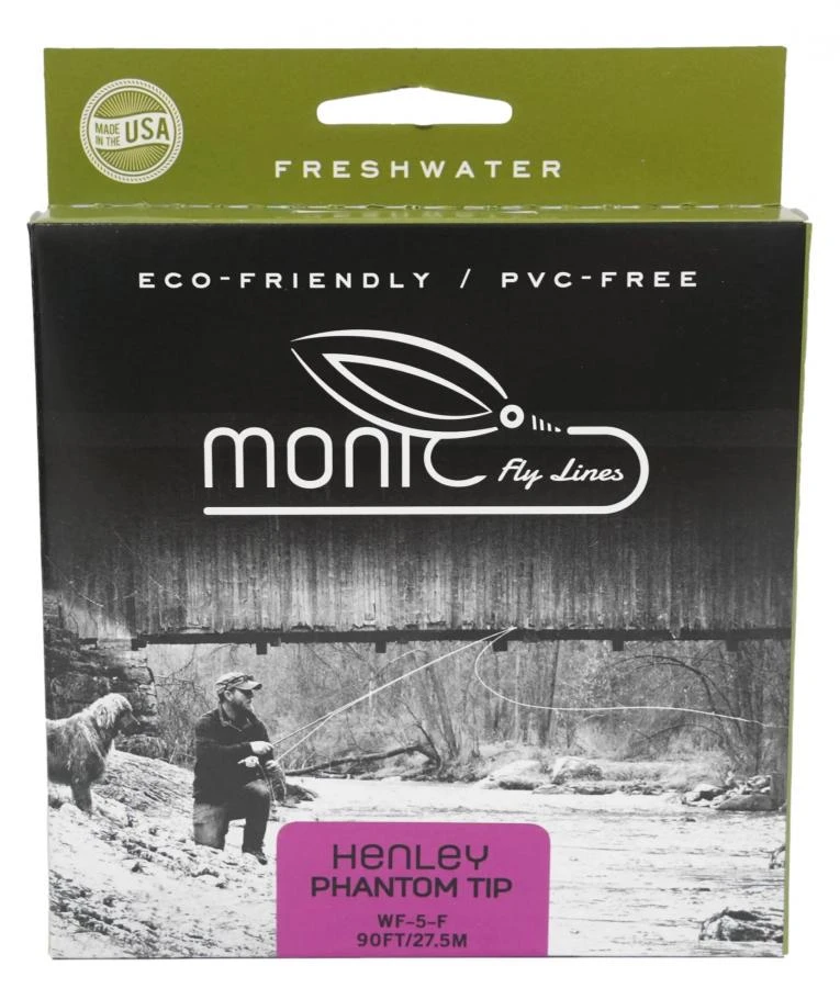 Monic Henley Clear Phantom Tip Floating Fly Line