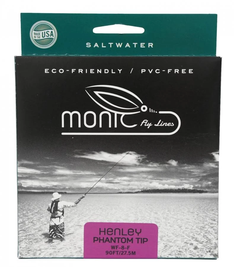 Monic Henley Clear Phantom Tip Floating Fly Line - Image 2
