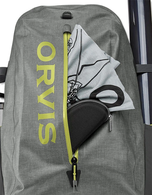 Orvis Waterproof Backpack Grey - Image 4