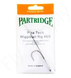 Partridge Tube Fly Wiggle Tail Rig #4/0 Incl Stinger #1/0