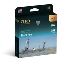 RIO Elite Flats Pro Floating/Intermediate Stealth Tip Fly Line Clear/Aqua/Orange/Light Sand