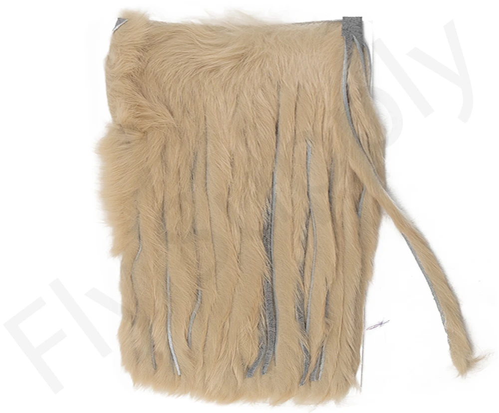 Rabbit Half Skin Zonker 4mm - Image 17