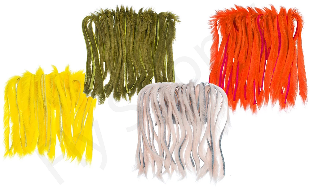 Rabbit Half Skin Zonker 4mm