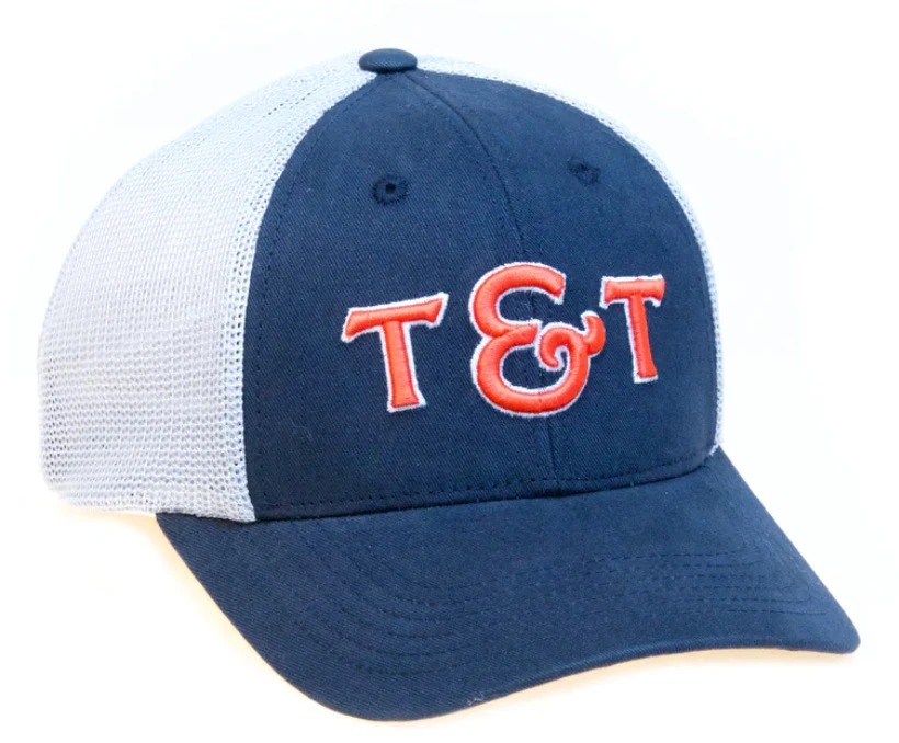Thomas & Thomas Navy Blue Trucker Cap