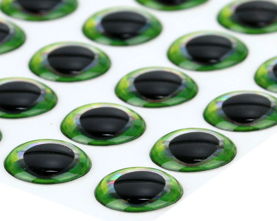 Ultra 3D Epoxy Eyes Green Edge 20pc - Image 2