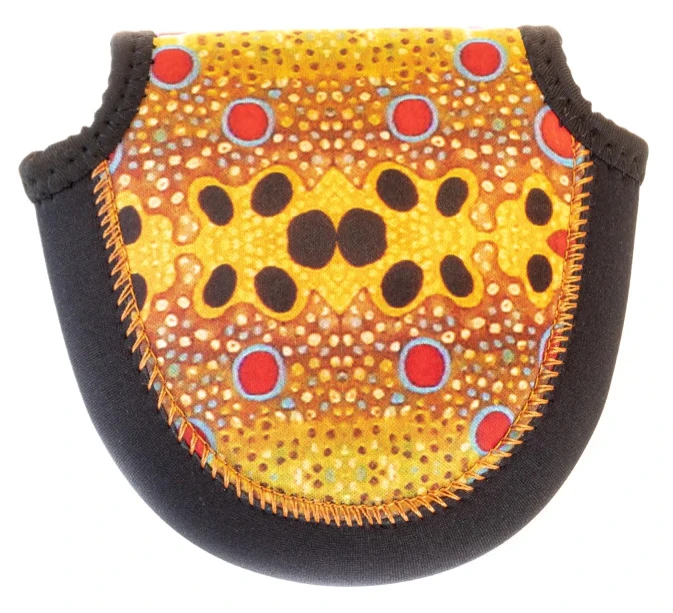 Wingo Outdoors Reel Case Brown Trout Small - Image 2