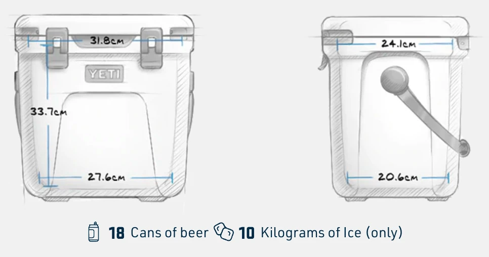YETI Roadie 24 Cool Box Tan - Image 7